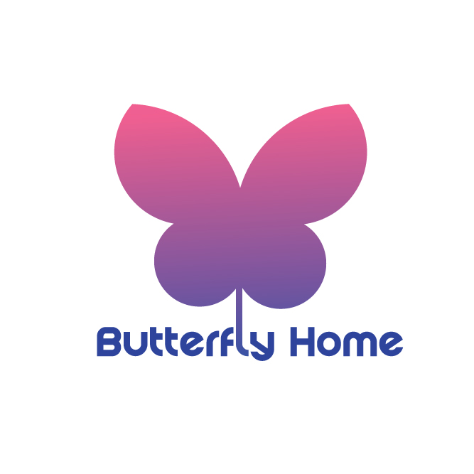 Butterfly Home Original Flat Logo