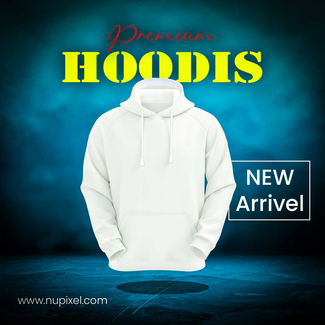 Hoodie Fashion Ad Poster